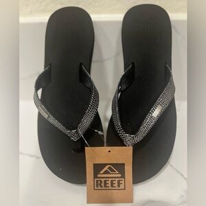 Reef Black Flip Flops